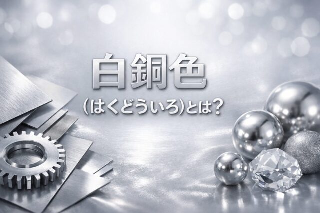 白銅色(はくどういろ)とは?意味・特徴・色コード・使い方まで徹底解説 | 色の調合室
